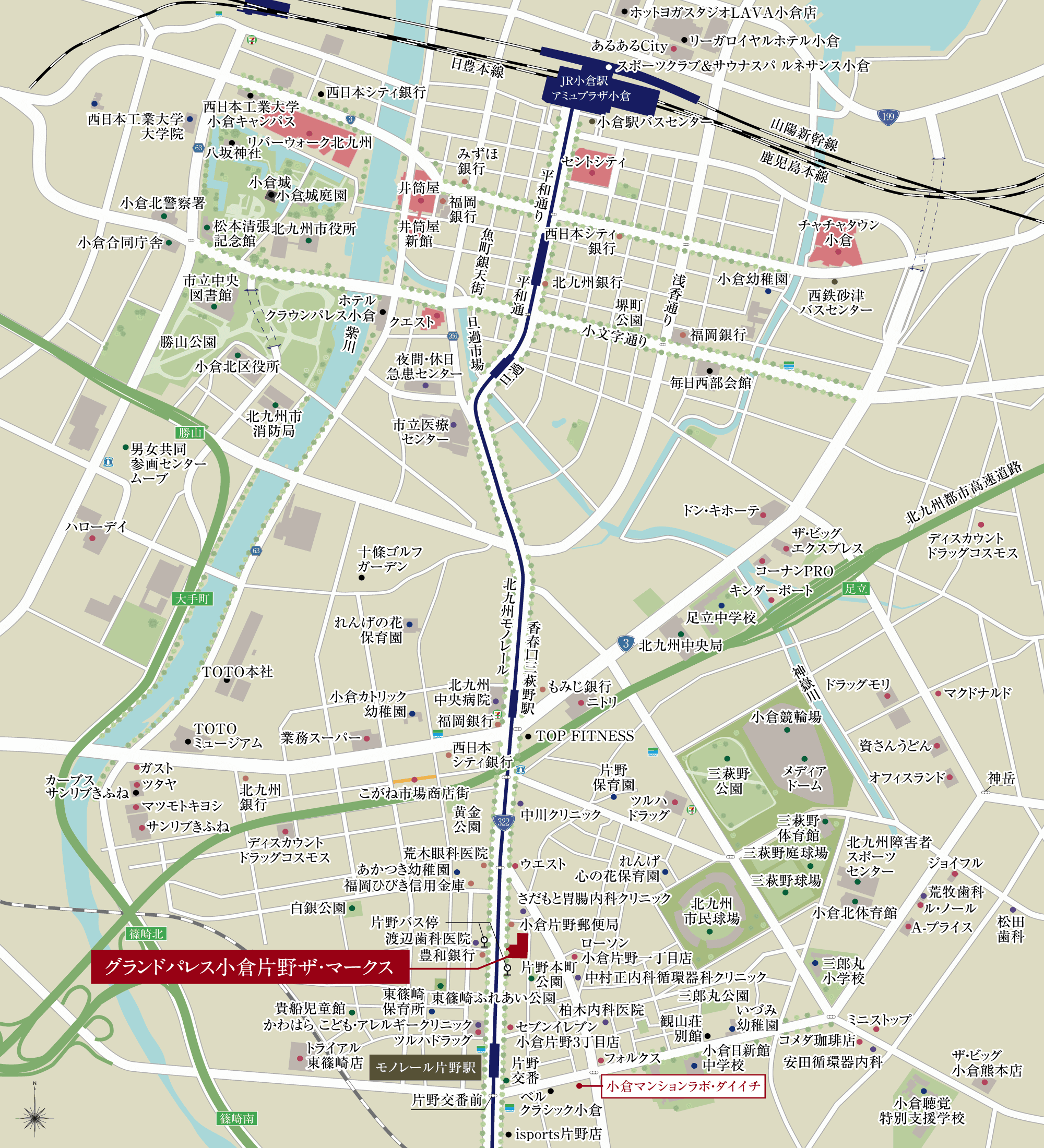 周辺マップ